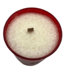 Bougie_Art & Cires_Bougie effet Pailleté_Bulle Rouge