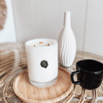 Bougie Art & Cires _ Intemporel Maxi Blanche 1kg