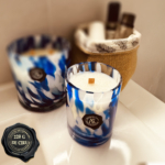 Bougie Art & Cires Granulat Bleu