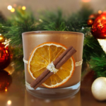 Cire Bougie effet pailleté