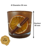 Bougies Art & Cires - Orcan 190g